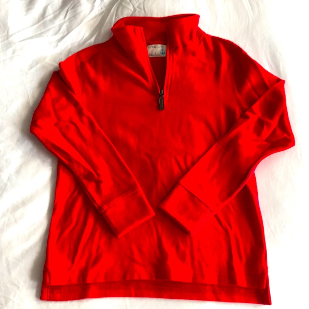 NWT Crewcuts 1/4 zip knit top
